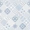 Ackland Ionian Zento Encaustic 12 in. x 12 in. Honed Marble Mosaic Floor and Wall Tile, 10PK AKM-S-IOZE3X3SQH-CA - alternate 4